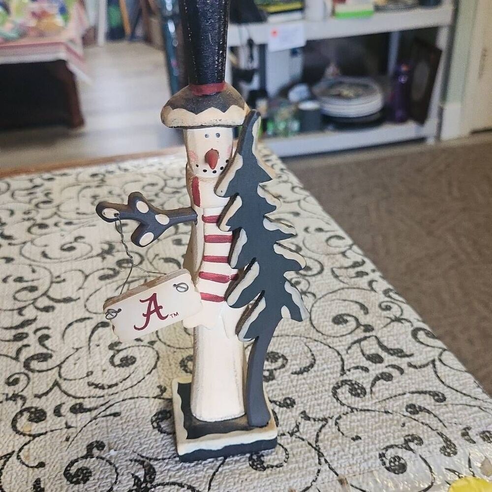 Hannah Handiworks Collegiate Licensed Snowman Ornament